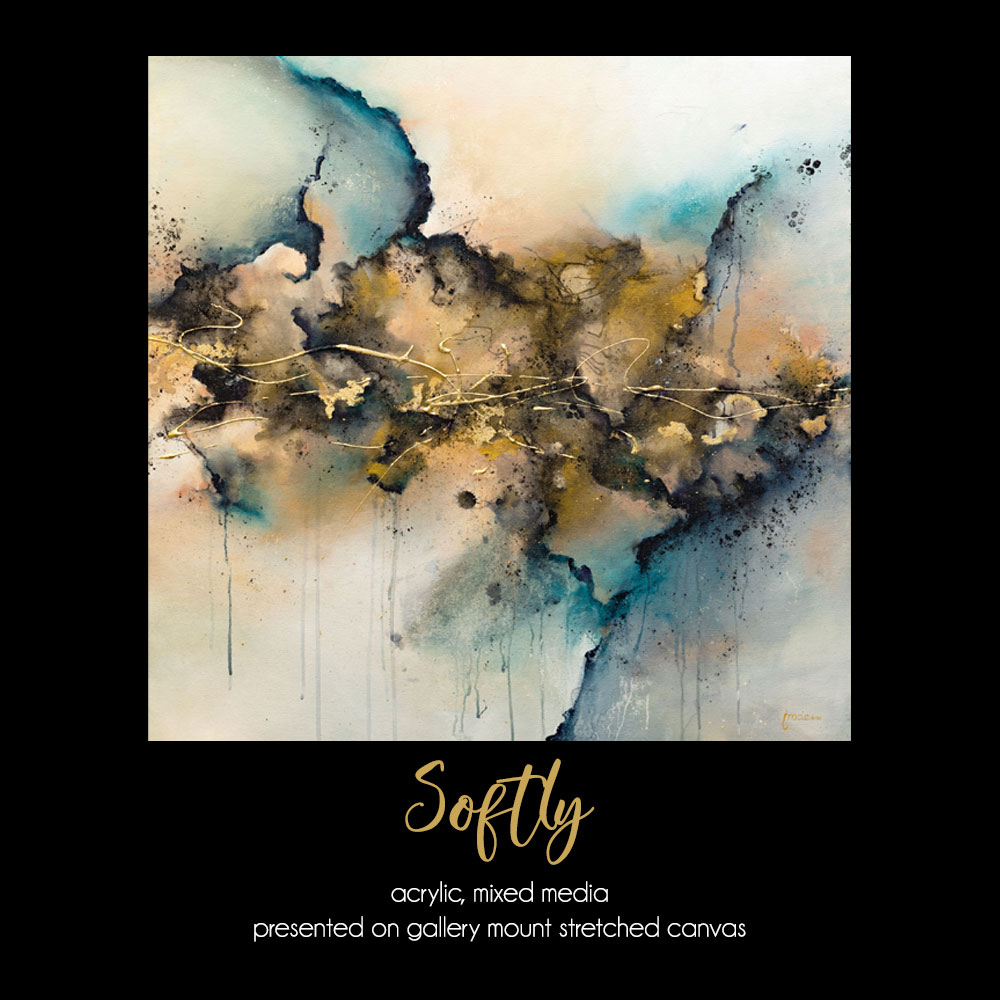 Sold Artwork Softly Tracie Eaton